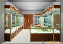 供应木制展柜 铝钛合金玻璃展柜